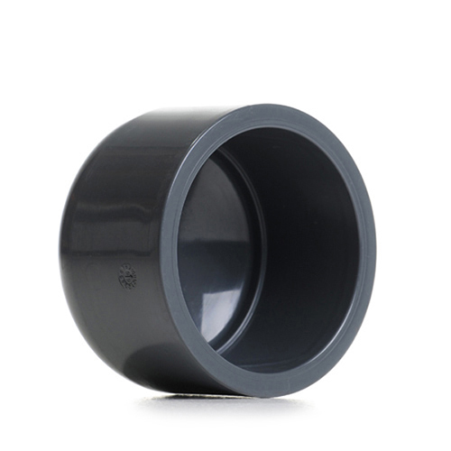 3" PVC End Cap Plain
